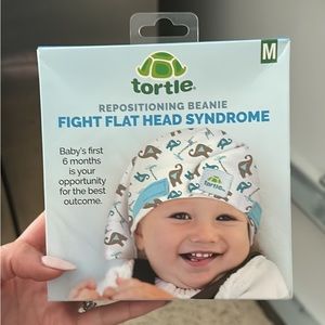 Tortle Corrective Beanie- (for baby flat head correction)